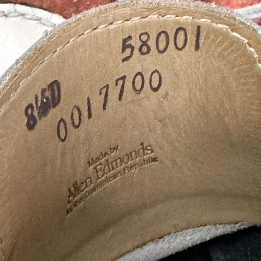 Allen Edmonds MLB New York Yankees Slip-On Boat Shoes Size 8.5